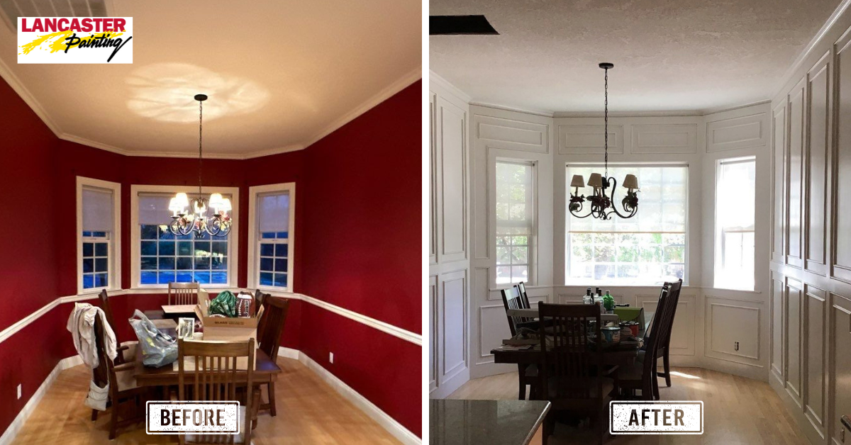 Interior Painting before and After 